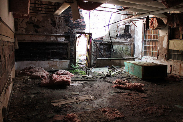Sunlight through the roof. Author: Matthew Hester CC BY-ND 2.0