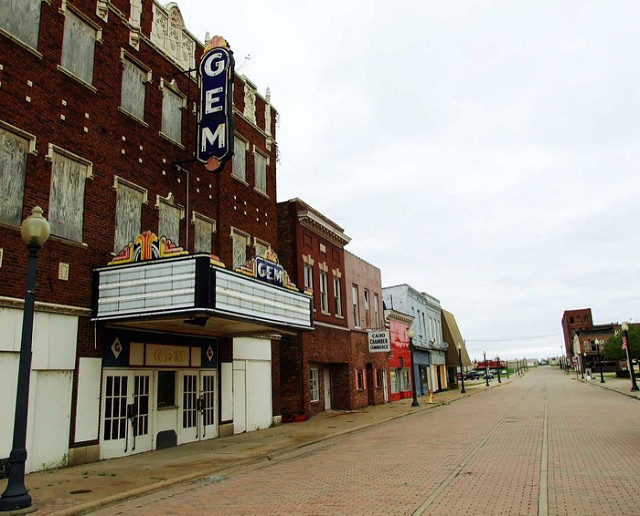 Abandoned businesses are regular sights today. Author: Joseph Novak CC BY 2.0