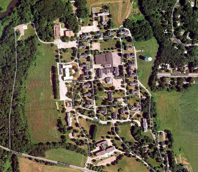Aerial view of the hospital. Author: Don Kelloway CC BY-ND 2.0