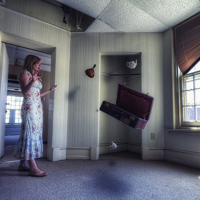 An artist photograph titled Magic at St. Albans Sanatorium. Author: Donnie Nunley CC BY 2.0