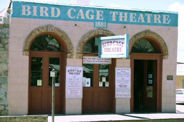 Bird Cage Theater. Author: RE Hawkins CC BY-SA 3.0