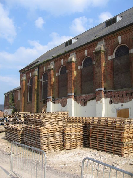 During redevelopment. Author: Sebastian Ballard CC BY-SA 2.0