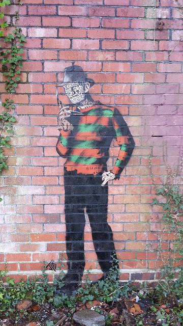 Even Freddy Krueger came to visit. Author: Bailey Hurlow CC BY-SA 2.0