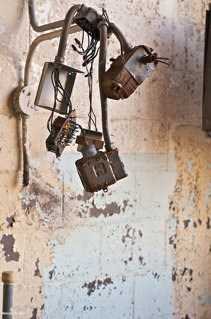Scraping for materials. Author: Mike Boening Photography CC BY 2.0