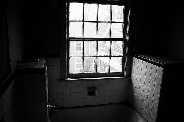The bathroom window. Author: Dan Grogan CC BY 2.0
