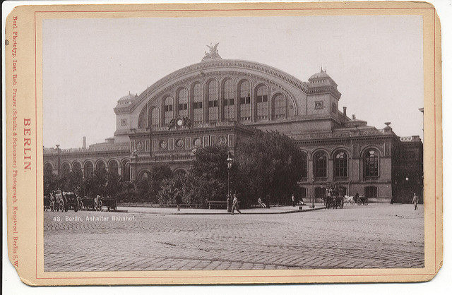 The train station in its younger days. Author: Hans Fransen CC BY 2.0