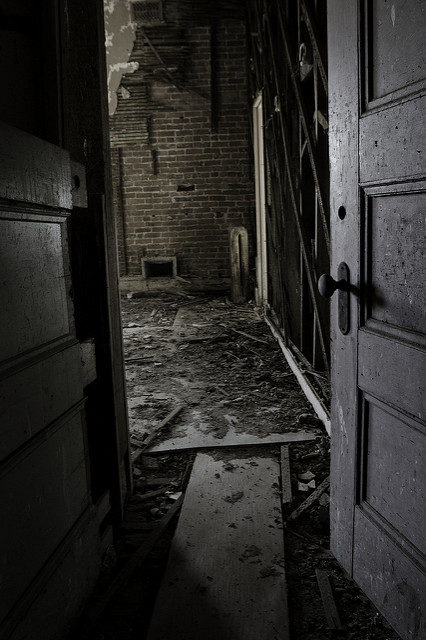 Through the open door. Author: Kevin Cortopassi CC BY-ND 2.0