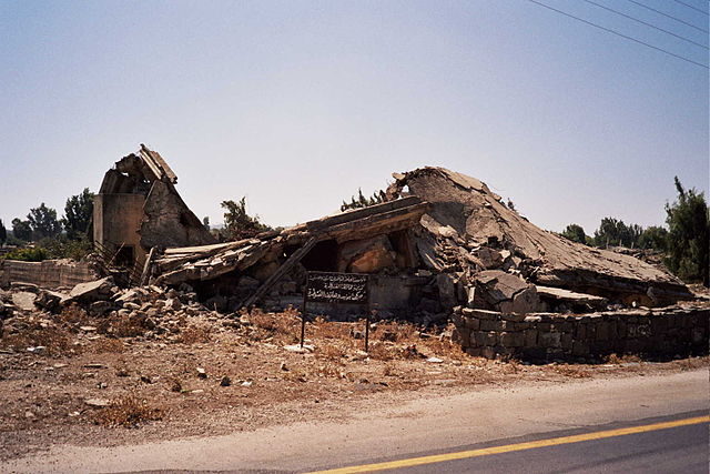 Destroyed buildings (2007)/ Author: ChrisO – CC BY 2.0
