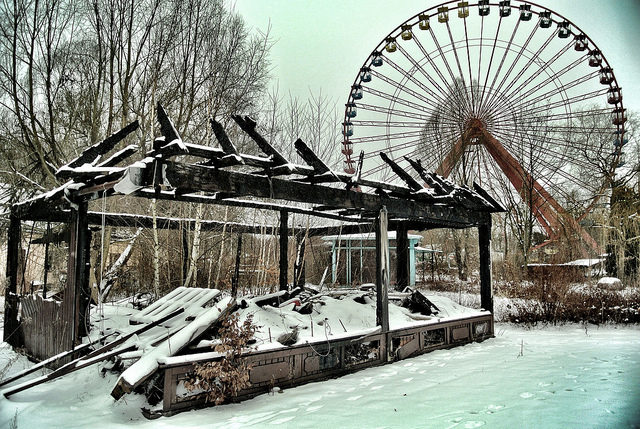 Abandoned Amusement Park, Spreepark Berlin – Author: Jan Bommes – CC BY 2.0