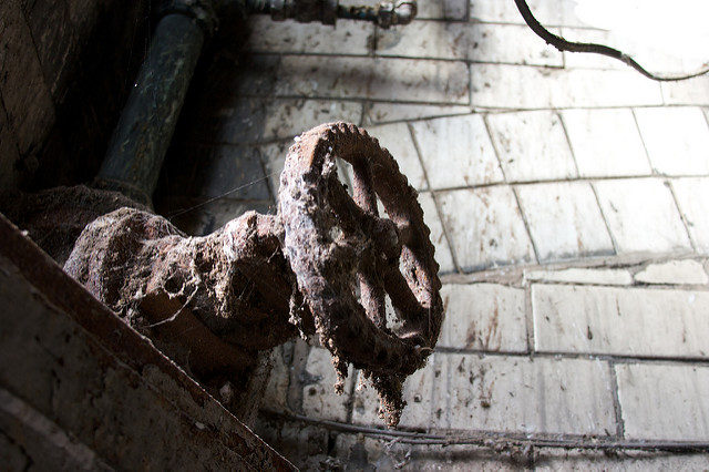 A long forgotten valve. Author: Pete Birkinshaw CC-BY 2.0