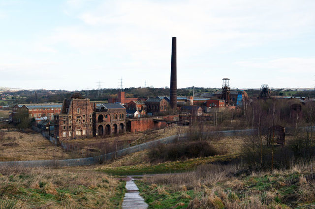 Chatterley Whitfield mine alternative view. Author: Halfmonkey CC BY-SA 3.0