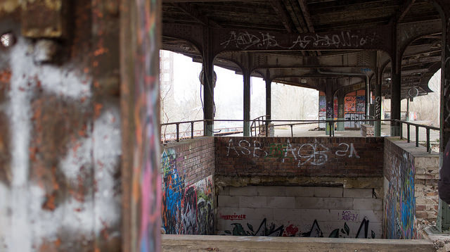 Now home to a great number of graffiti and tags. Author: Matze A. CC BY 2.0