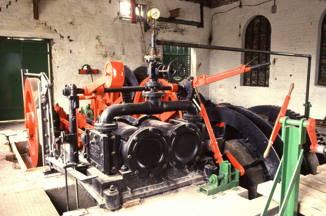 One of the steam engines. Author: Chris Allen CC BY-SA 2.0