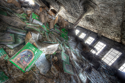 Piles of books. Author: Shane Gorski CC BY-ND 2.0