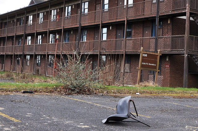 The 55th FS dormitory. Author: agweightman CC BY-ND 2.0