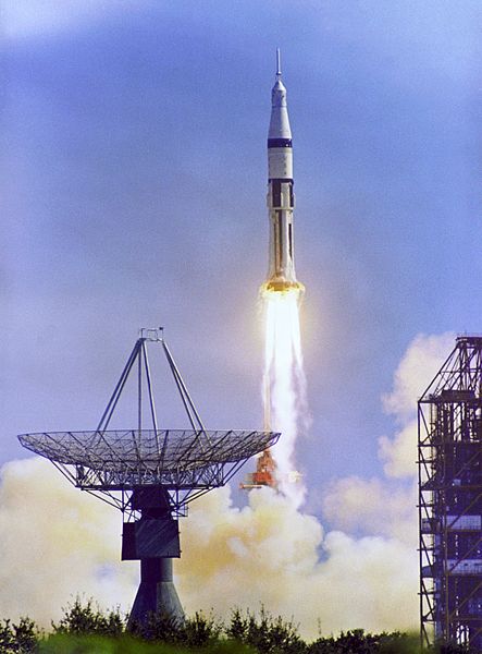 The Apollo 7 Launch.