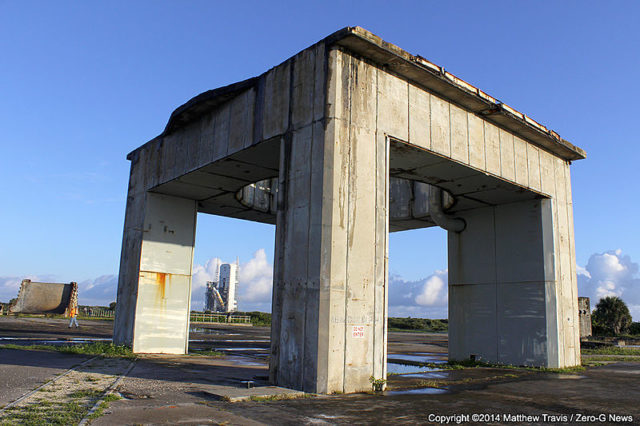 The launch platform. Author: Zero-G News CC BY-SA 2.0