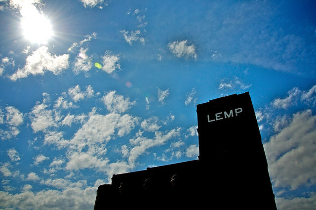 The Lemp name towering in the sky. Author: sawdust_media CC BY 2.0