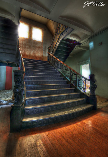 The main stairwell. Author: Mr Moment CC BY 2.0