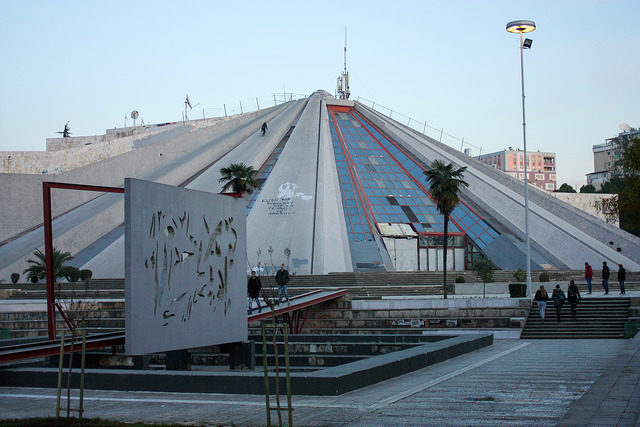 The Pyramid of Tirana. Author: Eser Aygün CC BY-SA 2.0