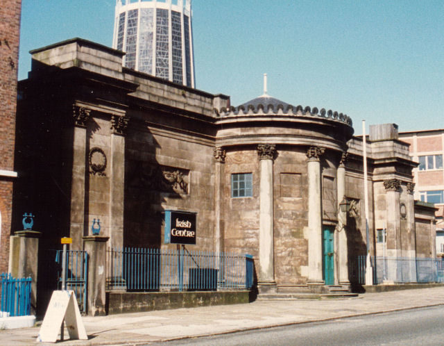 The Wellington Rooms as the Irish Center, 1988/ Author: Keith Edkins – CC BY-SA 2.0