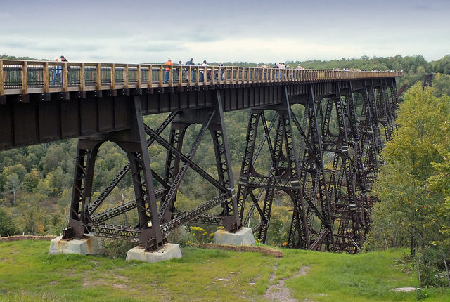 Thousands of tourists visit this bridge every year. Author: Nicholas A. Tonelli CC BY 2.0