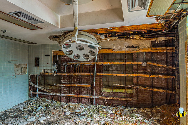 What is left of the operating room. Author: Amanda CC BY-ND 2.0