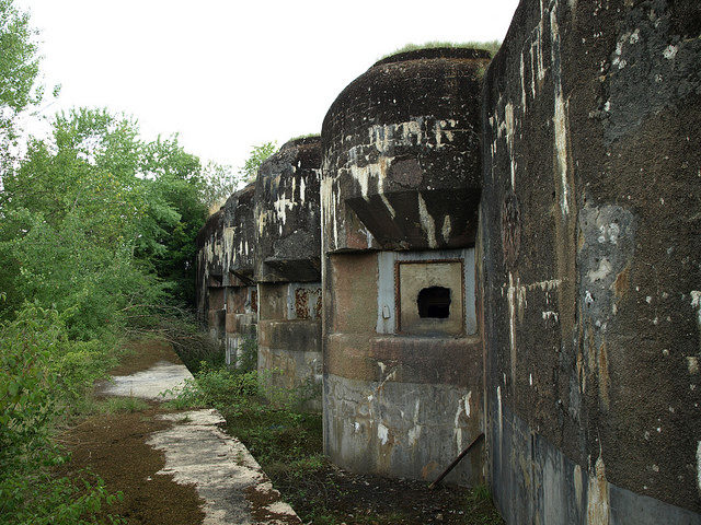 A photo showing part of Ouvrage Rochonvillers. Author: Morten Jensen CC BY 2.0