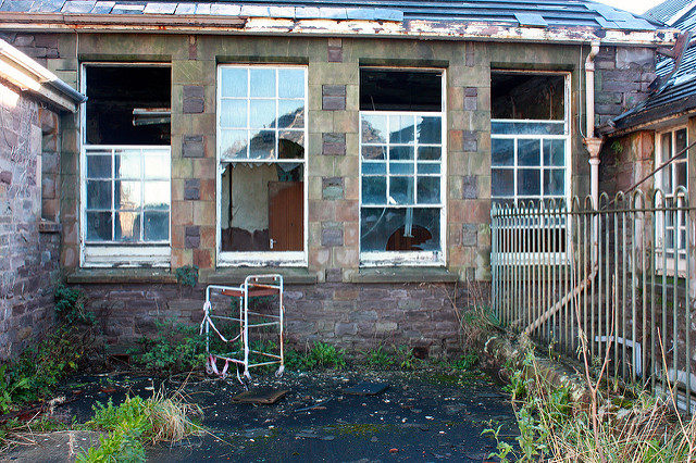 Heavily vandalized. Author: National Assembly for Wales CC BY 2.0