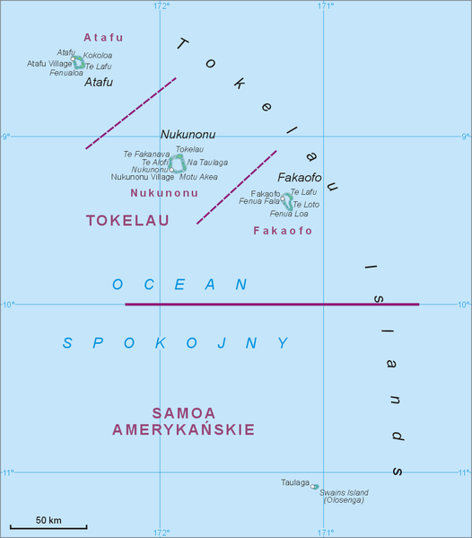 Map of the Tokelau Islands. Author: Aotearoa CC BY-SA 3.0