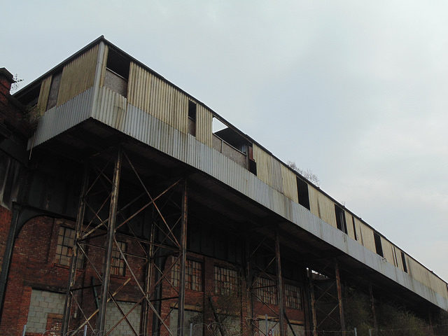 Part of the abandoned Mayfield Railway Station. Author: Mikey CC BY 2.0