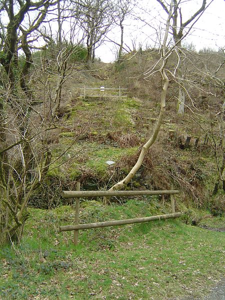 The Cantrybedd incline. Author: © Optimist on the run, 2008 / CC BY-SA 3.0