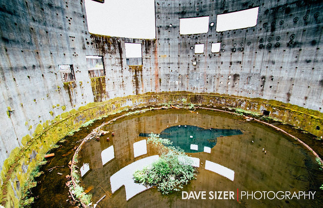 The interior of a different tower. Author: Dave Sizer CC BY 2.0