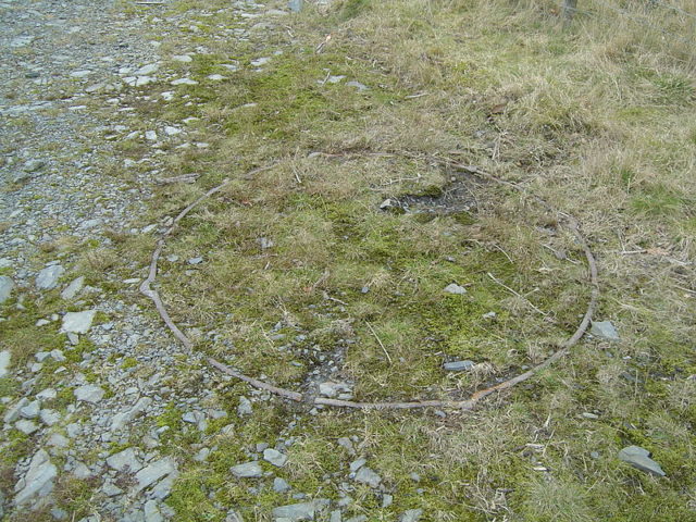The last vestiges of the wagon turntable. Author: © Optimist on the run, 2008 / CC BY-SA 3.0