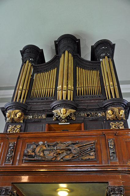 The pipe organ. Author: Jennifer Boyer CC BY 2.0