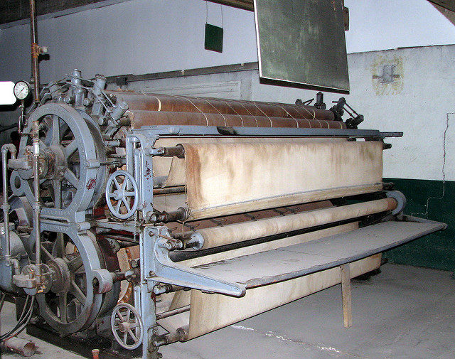 The prison laundry equipment. Author: Christopher CC BY-SA 2.0