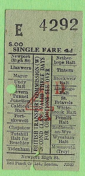 The train ticket. Author: Antarchie