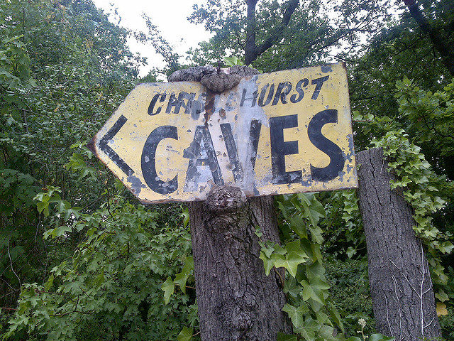 To the Chislehurst Caves. Author: Banalities CC BY 2.0