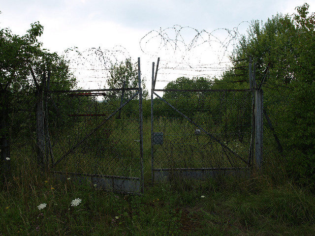 Where urban explorers sneak in. Author: Morten Jensen CC BY 2.0