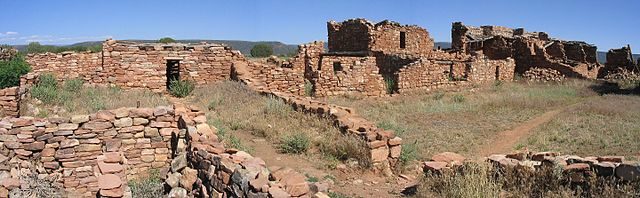 The pueblo was home to more than 1000 people