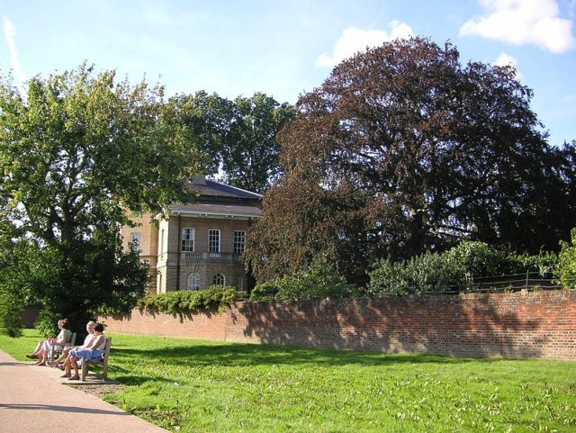 Asgill House and the Beech tree. Author: Amandajm CC BY-SA 3.0