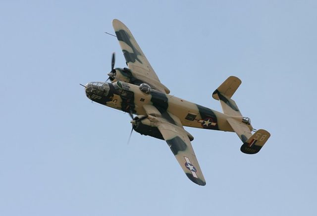 B-25 Mitchell. Author: Lukas skywalker GFDL