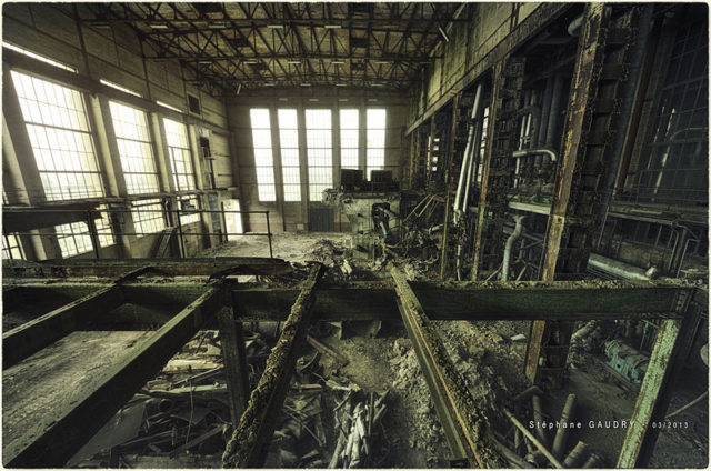 During the demolition. Author: Stéphane Gaudry CC BY 2.0