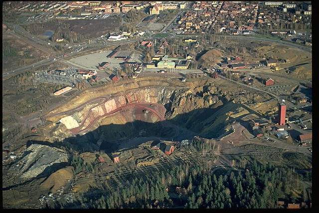 General view of the mine. Author: Jan Norrman / Riksantikvarieämbetet CC BY 2.5