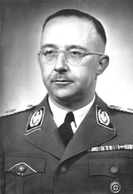 Heinrich Himmler. Author: Bundesarchiv, Bild 183-S72707 CC BY-SA 3.0 de