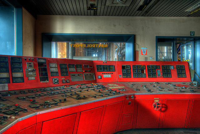 One of the control panels. Author: Jelle de Vries CC BY-ND 2.0