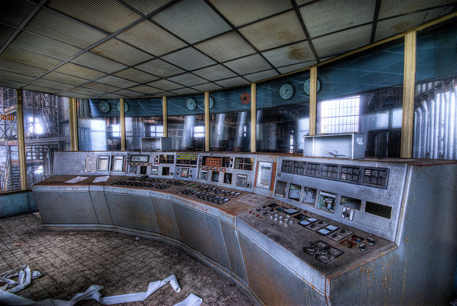 One of the control rooms. Author: Jelle de Vries CC BY-ND 2.0