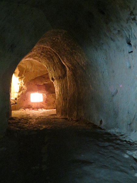 Part of a tunnel open to the general public. Author: Bazie CC BY-SA 3.0 pl