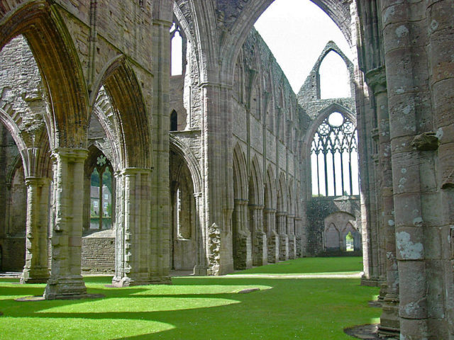 Part of the interior.
