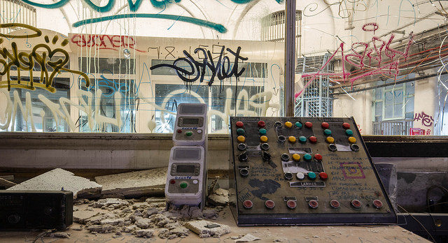 The control room. Author: olavXO CC BY 2.0